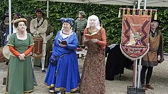 Troupe de Canterbury, ville jumelée.