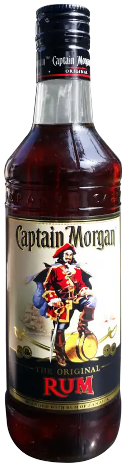 Description de l'image Captain Morgan Rum - Bottle.png.