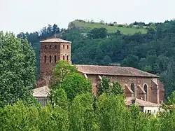 L'église Saint-Laurent.