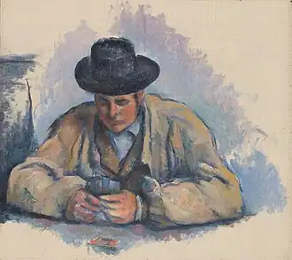 Étude pour Les Joueurs de cartes, 1890–1892, Worcester Art Museum, Worcester (Massachusetts)