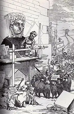« La Situation politique en France », Harper's Weekly de novembre 1873.