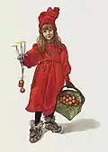Carl Larsson, Brita as Iduna, Idun (1901).