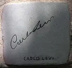 signature de Carlo Levi