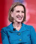 Carly Fiorina, directrice générale de Hewlett-Packard de 1999 à 2005.