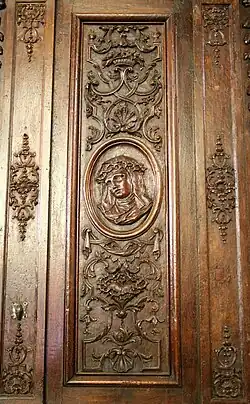 Tête de Marie-Madeleine de PazziSculpture d'Albert Duparc