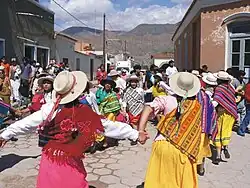 Danse du Carnavalito à Humahuaca