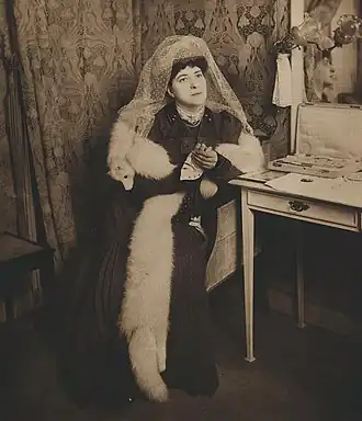 Photo-portrait dans Le Miroir, 3 mai 1914.