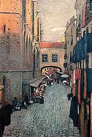 Carrer de Santa Maria à Barcelone.