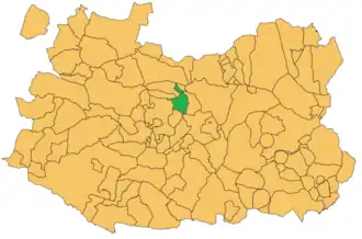 Localisation de Carrión de Calatrava