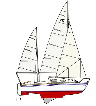 illustration de Carrick (ketch)