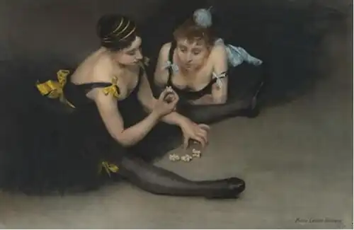 Deux ballerines (vers 1900), Flint, Flint Institute of Arts&nbsp;(en).