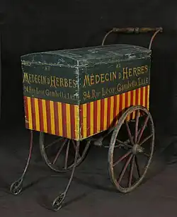 Carriole de colporteur Au Médecin d'herbes