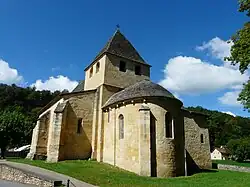 L'église Saint-Caprais de Carsac.