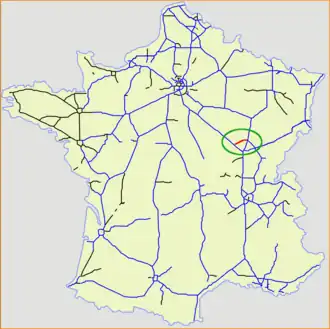 Carte de la route.