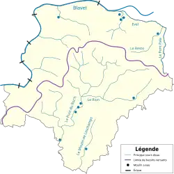 Schéma en couleurs.