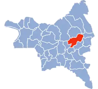 Livry-Gargan dans le département de Seine-Saint-Denis en 2020