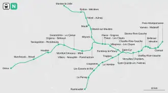 Plan de la ligne.