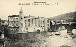 Carte postale du château, début XXe&nbsp;siècle