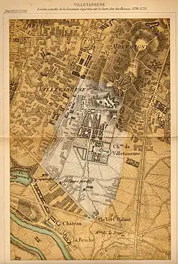 Carte des Chasses du Roi (1764-1773)
