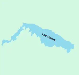 Image illustrative de l’article Lac Creux (Fassett)