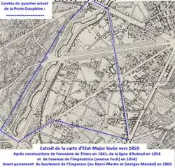En 1859 après l'ouverture de la ligne d'Auteuil avant annexion à Paris.