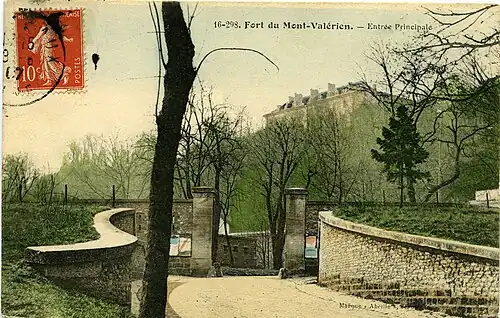 Entrée du fort en 1907.