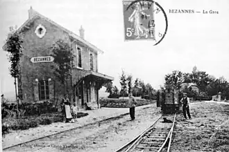 Gare de Bezannes.