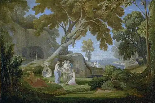 L'Enfance de Bacchus (avant 1848), musée des Beaux-Arts de Bordeaux.