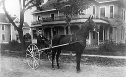 Attelage avec une Bricole