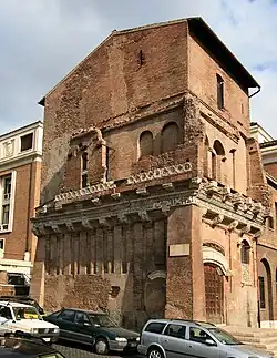 Vue de la Maison des Crescenzi.