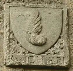 Blason des Alighieri (2e&nbsp;type).