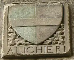 Blason des Alighieri (1er&nbsp;type).