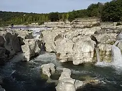 Autre vue des cascades du Sautadet.