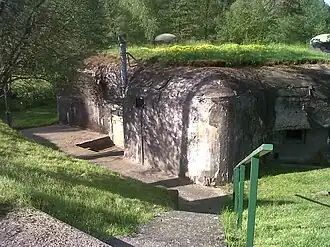 La casemate en 2013.