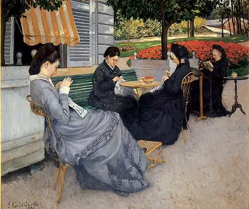 Gustave Caillebotte, Portraits à la campagne (1876).