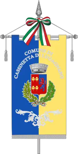Drapeau de Cassinetta di Lugagnano