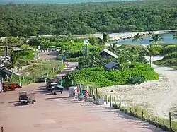 Embarcadère de Castaway Cay.