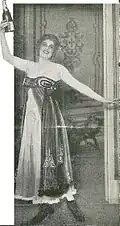 Sickan Castegren&nbsp;(sv) en 1916 ou 1917
