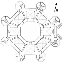 Plan de Castel del Monte.
