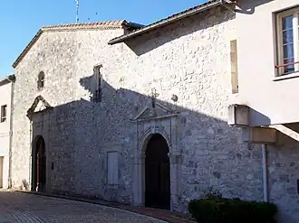 La chapelle du couvent des Cordeliers (avril 2013).