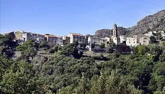 Vue du village