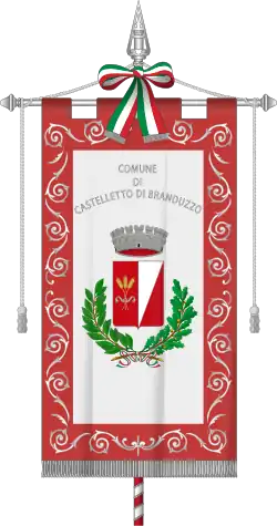 Drapeau de Castelletto di Branduzzo