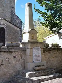 Le monument aux morts (sept.&nbsp;2012)