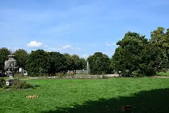 Le parc du château.