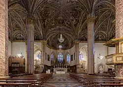 Intérieur de la cathédrale Saint-Laurent.