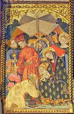 L'adoration des rois mages