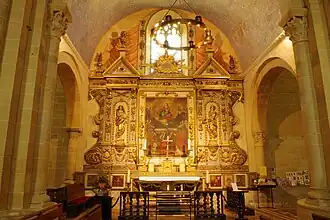 Retable fin XVIIe&nbsp;siècle