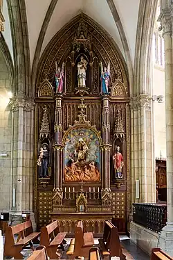Retable Notre-Dame du Mont-Carmel.
