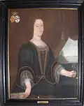 Catherine-Thérèse de Coppehem (1634-1701), dame de la Nieppe, de Berlette, de Picquendale et de Secquier, épouse de Charles de Prelle (1631–1698).