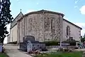 Le chevet de l'église (mai&nbsp;2012)